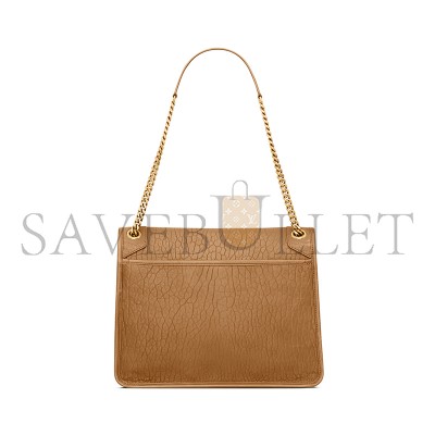 YSL NIKI LARGE IN GRAINED LAMBSKIN 803777AACYT2760 (32*23*9cm)